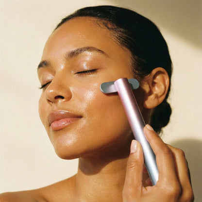 LED Facial Massage Wand – Microcurrent, Red Light & Thermal Therapy